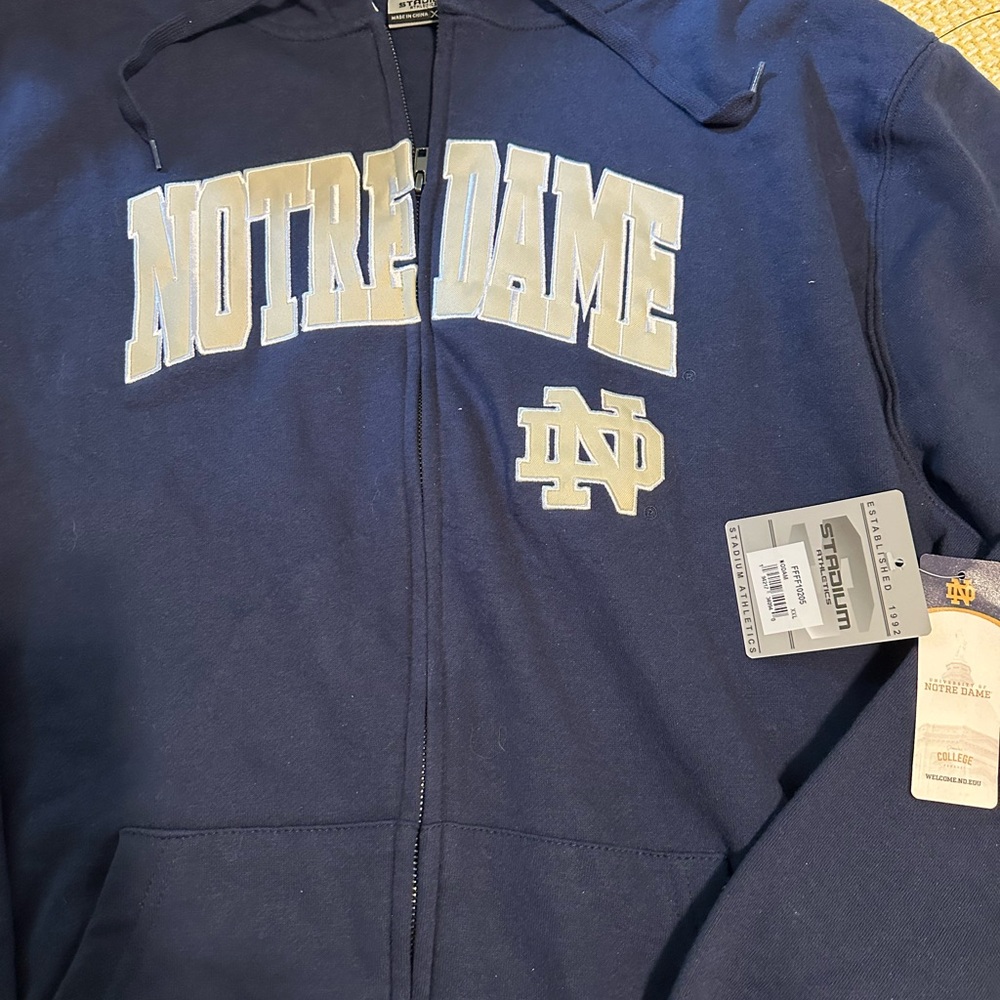 Note Dame collegiate hoodie